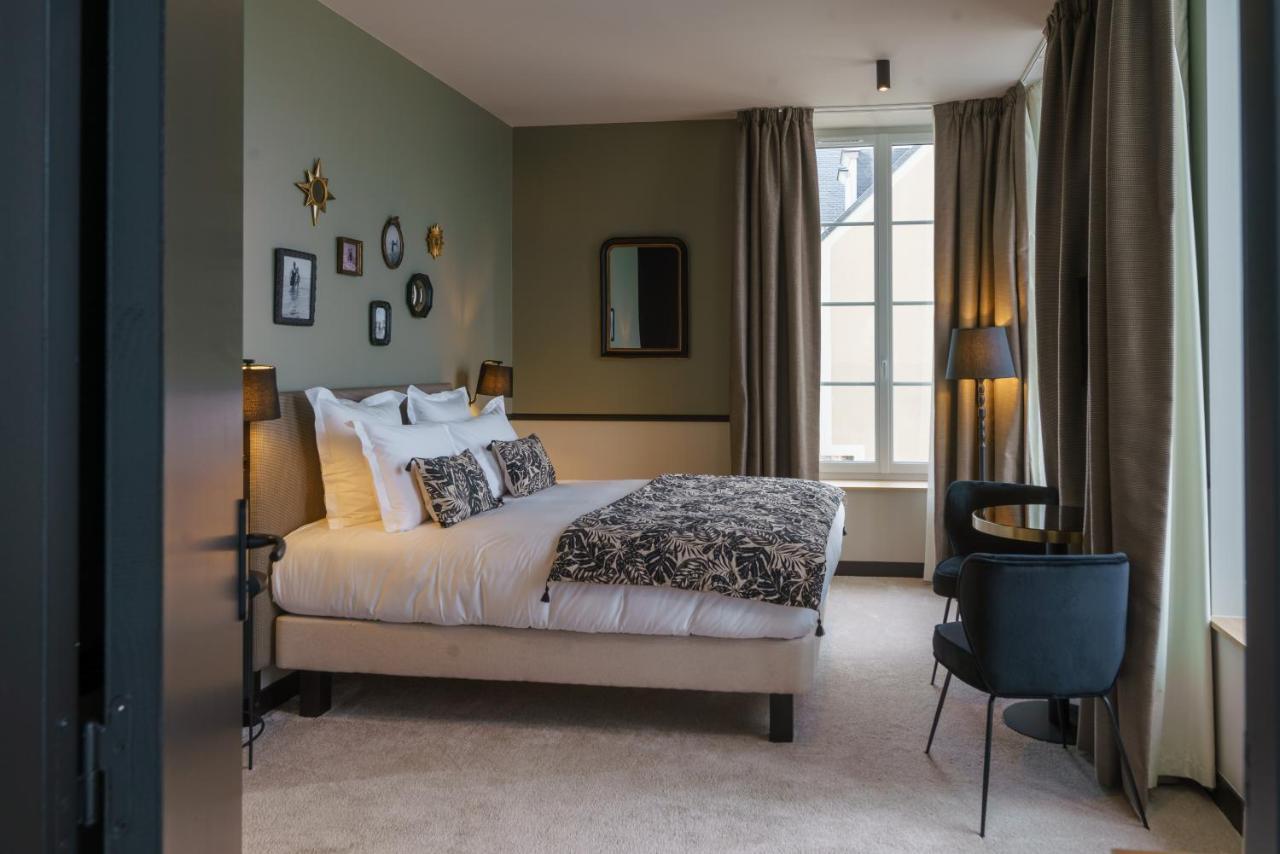 Hotel De La Plage Lion-sur-Mer Luaran gambar