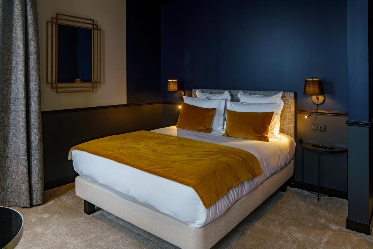 Hotel De La Plage Lion-sur-Mer Luaran gambar
